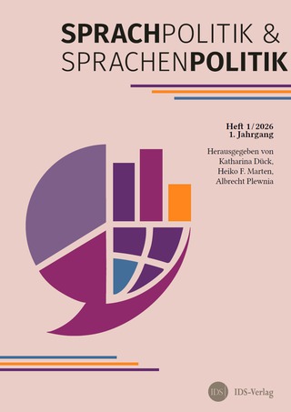 Cover "Sprachpolitik und Sprachenpolitik" © IDS-Verlag